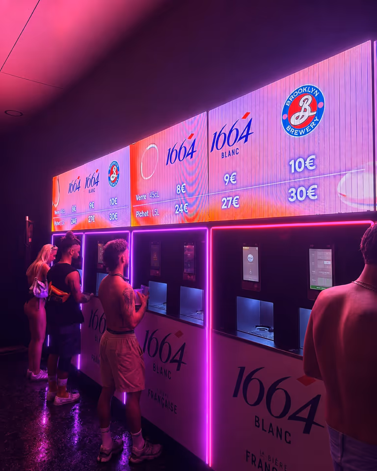 Drinkee aux Plages Électroniques